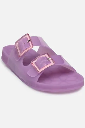 Colors of California Jelly sandal 2 buckles