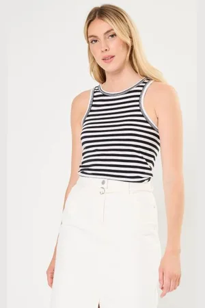 Noisy May Nmstripe Maya S/L Halterneck Top Jrs