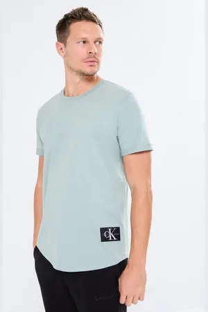 Calvin Klein Badge Round Hem Tee