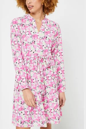 SELECTED Slfmivi Ls Short Aop Dress B Noos