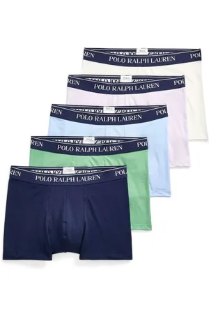 Ralph Lauren 5 Slips-Boxers Classiques Coton Stretch