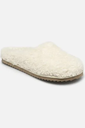 Colors of California Furry slipper closed toe