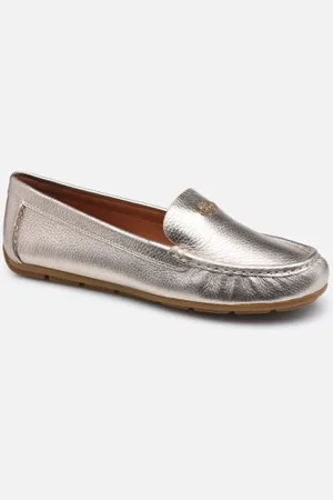 Coach Marley Metallic Leather Driver