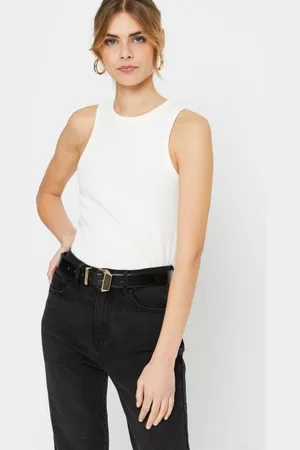 SELECTED Slfanna O-Neck Tank Top Noos