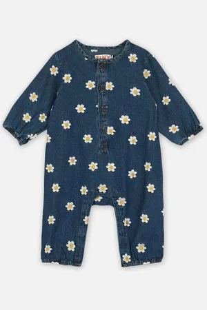 Tiny Cottons Daisy Denim One-Piece