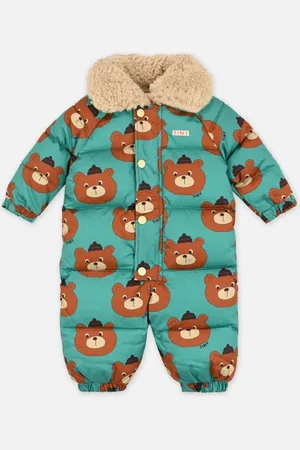 Tiny Cottons Bears Padded Overall