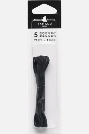 Famaco Lacets Rond Fin 75 cm
