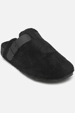 Isotoner Mule - Fourrure - Semelle Ultra Souple - Patch Everywear