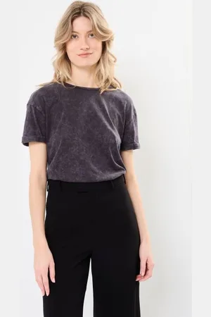 Noisy May NMBRANDY WASHED S/S TOP JRS NOOS