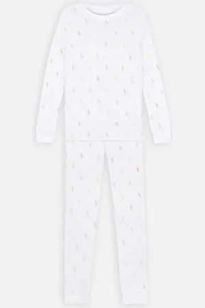 Ralph Lauren Cotton Rib Pony LsPant Set