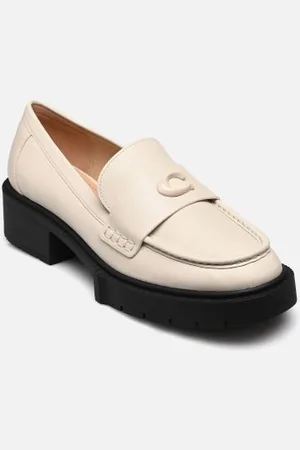 Coach Leah Leather Loafer Pump