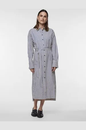 Y.A.S Yasesta Ls Long Shirt Dress S