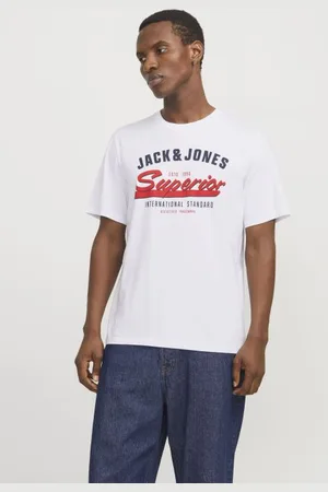 JACK & JONES JJELOGO TEE SS O-NECK 2 COL SS25 SN