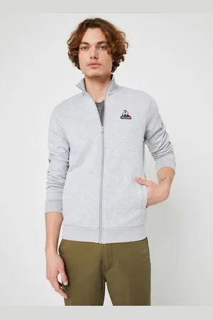 Le Coq Sportif ESS FZ Sweat N°4 M chiné clair