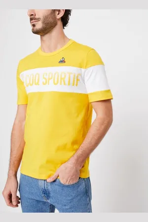 Le Coq Sportif BAT Tee SS N°2 M lemon chrome/new optica