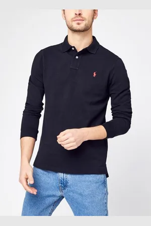 Ralph Lauren Polo coupe ajustée en piqué 710680790