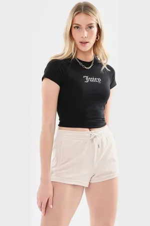 Juicy Couture Tamia Shorts Velours Track Short