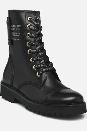 Zadig & Voltaire Joe Smooth Cowskin + Side Prin