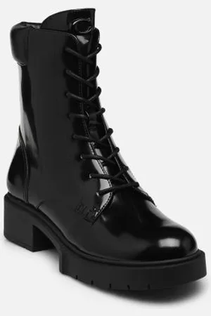 Coach Leighton leather bootie