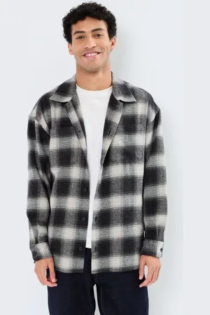 Casual Friday CFAugusto checked overshirt