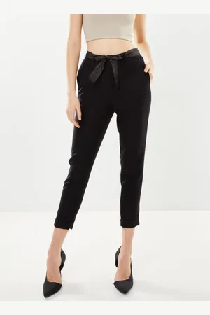 VERO MODA Vmlena Mr Tapered Lurex Belt Pant Lcs