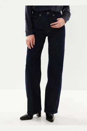 SELECTED Slfalice Hw Long Wide Moon Blue Jeans