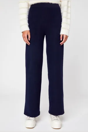 Pieces® PCNUSKA HW FLARED KNIT PANTS BC