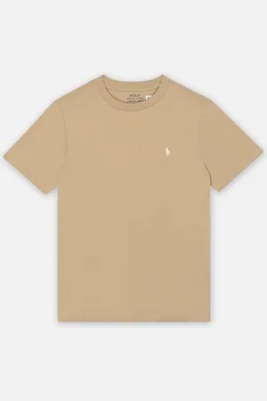 Ralph Lauren T-Shirt Col Rond Jersey De Coton Kids 832904