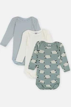 Petit Bateau 3 Bodies US ML A0BFN00