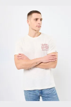Replay REGULAR T-Shirt JERSEY Royal Eagle