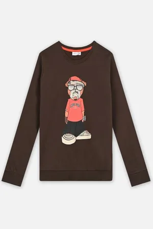 NAME IT Nkmoklokken Ls Sweat Bru Box
