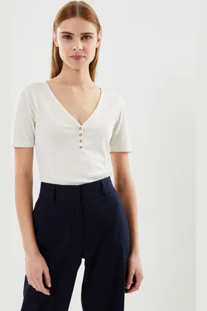 Lee Ss Henley Ecru