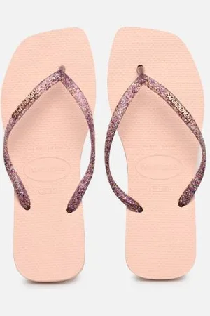 Havaianas Slim Square Logo Metallic