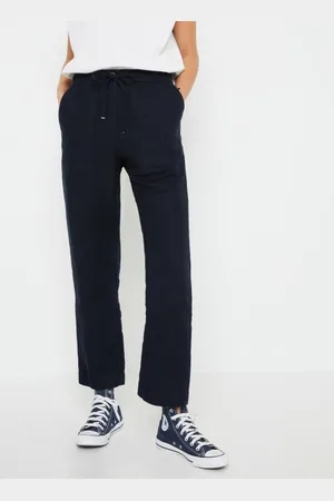 Tommy Hilfiger Boyfit Cas Linen Pull On Pant