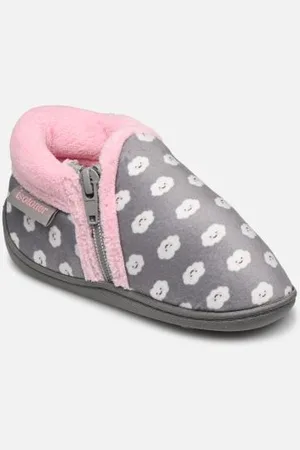 Isotoner Bottillons Zip Fille - Velours Ultra Doux
