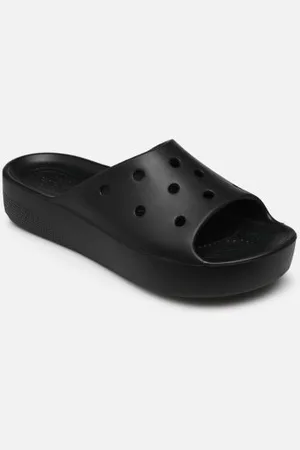 Crocs Classic Platform Slide Blk