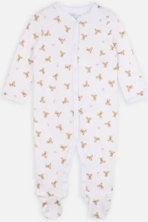 Ralph Lauren Grenouillère Polo Bear en coton