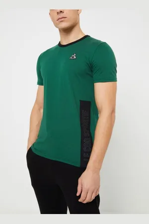 Le Coq Sportif TECH Tee SS N°1 M vert foncé camuset