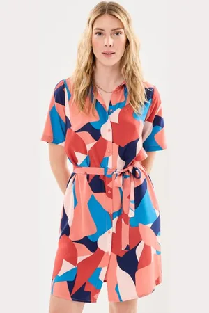 Pieces® Pcanisty Ss Shirt Dress Fc Bc