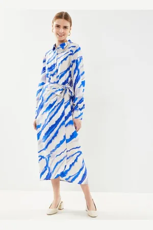 VILA Vidogma Esa L/S Midi Shirt Dress