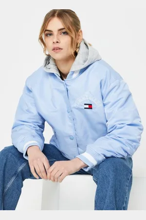 Tommy Hilfiger Tjw Graphic Satin Bomber Jacket