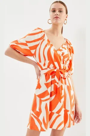 VILA VIDOGMA UMA V-NECK 2/4 SHORT DRESS/SU