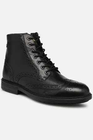 JACK & JONES JFWHYDE BROGUE LEATHER BOOT