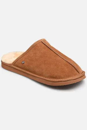 Isotoner Mule Eva - Cuir et Fausse Fourrure