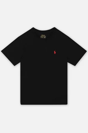 Ralph Lauren T-Shirt Col Rond Jersey De Coton Kids 832904