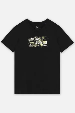 JACK & JONES Jcooutdoor Logo Tee Aw24 Ss Crew Sn Jnr