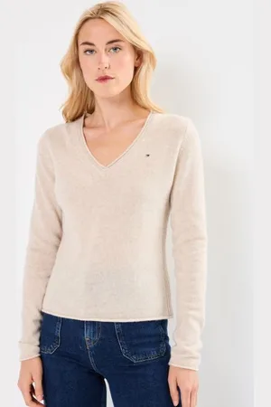 Tommy Hilfiger Soft Wool V-Nk Sweat WW0WW43505