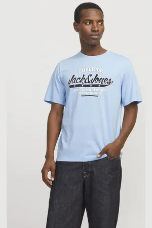 JACK & JONES JJELOGO TEE SS O-NECK 2 COL SS25 SN