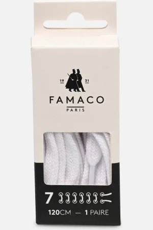 Famaco Lacets Plat 120 cm