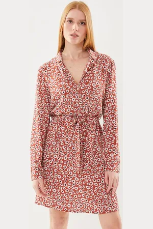 VERO MODA Vmbana L/S Abk Dress Wvn Lcs Ga